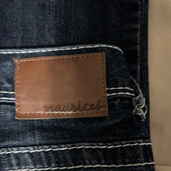 Maurices Dark Blue Boot Cut Jeans - Picture 8 of 10